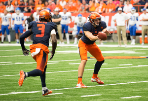 Every time it seemed like Syracuse got in a rhythm on offense, Eric Dungey said, a Middle Tennessee State defender went down with an apparent injury. 
