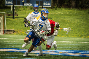 Brody Coleman was the youngest-ever varsity lacrosse player at Cazenovia High School. He followed in the footsteps of his father and two older siblings, who both played for the program as well.