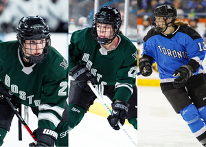 SU alumnae Jessica DiGirolamo, Shiann Darkangelo and Allie Munroe are changing the sport forever by playing in the PWHL.