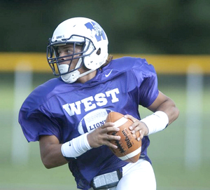 Cherry Hill West High School's Rodney Williams broke his fibula on Oct. 19. He knows a return is unlikely, but hopes to be back for the postseason.