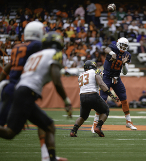 Terrel Hunt and Syracuse take on Louisville on Friday night in the Carrier Dome. The Daily Orange spoke with Louisville football beat writer Jeff Greer of the Courier-Journal to discuss the SU-Cardinals matchup.