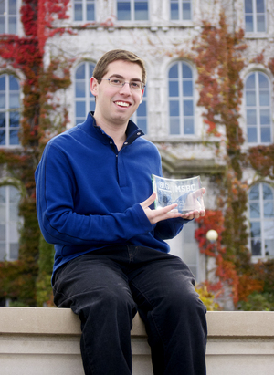 Scott Kevy was given the Michigan Sports Business Conference BIG Initiative Award. He is also the marketing chair of the Sport Management Club at SU. 