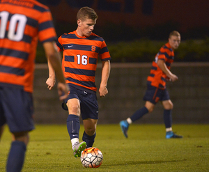 Freshman midfielder Andreas Jenssen provided a boost to Syracuse's midfield on Friday by allowing Oyvind Alseth to move to a wing position, where he notched three assists.