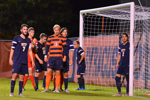 Oskar Sewerin appeared only once in the regular season — a 5-0 win vs. Pittsburgh — and didn't appear on the field until his penalty kick against UNC.