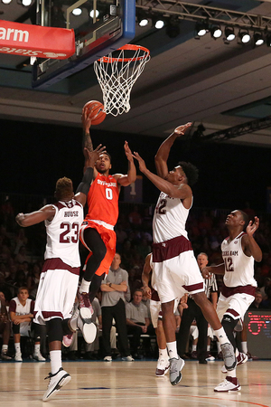 Syracuse beat No. 25 Texas A&M, 74-67, to win the Battle 4 Atlantis championship.