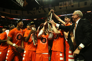 Syracuse moved on to the Final Four with a 68-62 comeback win over No. 1 seed Virginia. 