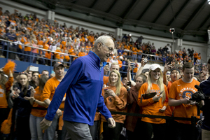 Jim Boeheim and the Syracuse basketball team are addressing the media before they get set to face North Carolina in the Final Four on Saturday. 