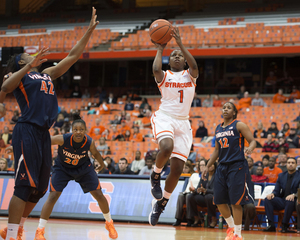 Alexis Peterson has been the key to SU's offensive success during this tournament run, but if SU wants to win it'll need to find someone to help her carry the load. 