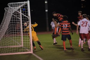 Syracuse won its eighth straight game to begin the season on Tuesday night. SU beat Cornell, 3-1.