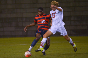 Syracuse beat Dartmouth 2-1 last year to advance to the Sweet 16 of the NCAA tournament.