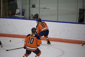 Stephanie Grossi's late penalty led to a power play for Mercyhurst, which in turn led to the game winning goal.