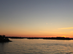 Timothy Howard, adjunct professor at SUNY-ESF, will monitor the coasts of the St. Lawrence River, pictured here, and Lake Ontario.