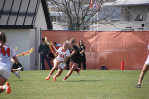 One of its top attackers was out it but it didn’t matter. SU defeated VT in overtime thanks to Mary Rahal and Emily Hawryschuk. 