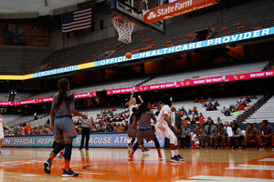 Digna Strautmane hasn't been one of the Orange's three most-frequent 3-point shooters but has still proven a threat from the outside.