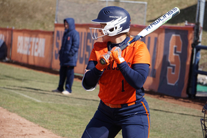 Bryce Holmgren and Syracuse's offense exploded for seven runs on Sunday. 