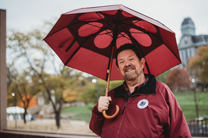 Larry Mason was recently named SU’s Remembrance and Lockerbie Ambassador.