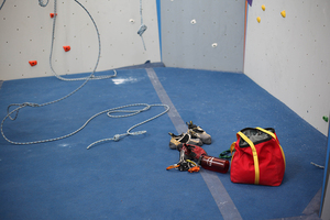 Central Rock Gym, an indoor rock climbing facility in Syracuse, will celebrate its one-year anniversary this December. The gym aims to provide alternative exercise options to amateur and experienced climbers alike.
