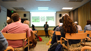 Leo Wong spoke as part of the university’s “Paving the Way Alumni Speaker Series” on Tuesday during SU’s celebration of Asian American and Pacific Islander Heritage Month.
