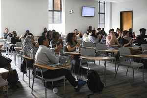 Students in professor Biko Gray’s “Black Lives Matter and Religion” class plan to present their project to Chancellor Kent Syverud on Tuesday.