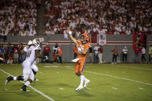 Tommy DeVito was sacked on the game's final play to end the Orange's comeback attempt.