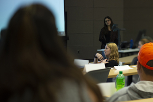 Students may feel uncomfortable leaving in the middle of class due to a trigger warning out of fear of what their classmates may think. 