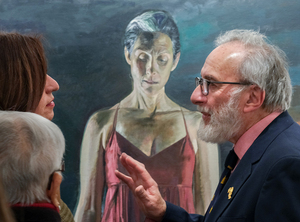 Retired SU professor Jerome Witkin will have painting on display at ArtRage Gallery until January.