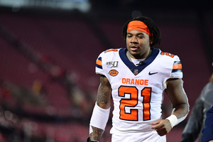 Running back Moe Neal is one of 22 seniors on SU's roster.