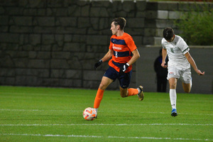 The junior midfielder scored a goal and added one assist in Syracuse’s wins over Loyola Maryland and No. 10 Wake Forest.