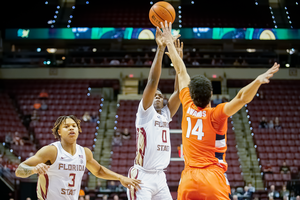 Jesse Edwards scored 18 points in the win over Florida State.