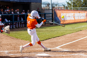 Syracuse advanced to the ACC tournament quarterfinals, defeating Virginia 8-2.