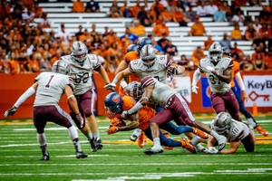 The last time Syracuse faced off against Colgate, the Orange won 33-7 on Sep. 2, 2016