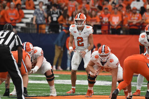 Clemson quarterback Cade Klubnik picked apart Syracuse's secondary, handing the Orange their first loss of the season. 