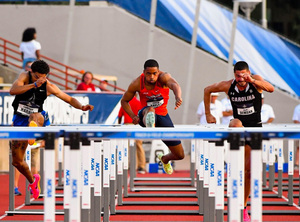 Prior to his SU track and field career, Jaheem Hayles was originally interested in soccer, starring as a center defensive midfielder in high school.