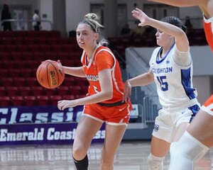 In the Emerald Coast Classic’s Beach Bracket title game, Syracuse was demolished by Creighton 86-59. The Bluejays shot 15-of-28 from 3.