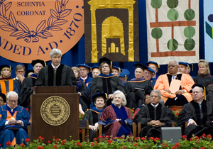 Jamie Dimon at Commencement