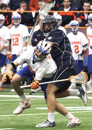 Syracuse suffered an upset loss to Georgetown on Saturday, falling 10-8.