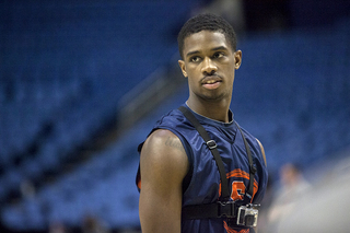 C.J. Fair wears a GoPro camera strapped to his chest to document his last NCAA Tournament.