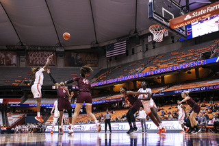 Syracuse shot 5/17 from beyond the arc as a team.