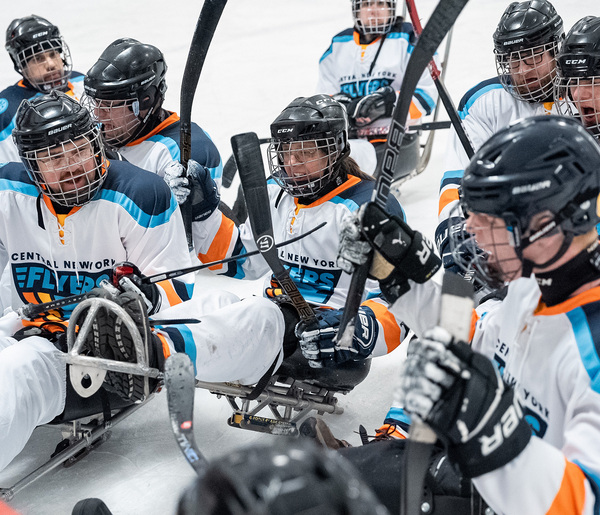 Central New York Flyers sled hockey brings inclusion, community to the ice